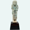 Egyptian Turquoise Faience Reis Overseer Ushabti for Userhatmes