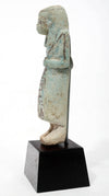Egyptian Turquoise Faience Reis Overseer Ushabti for Userhatmes