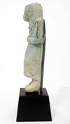 Egyptian Turquoise Faience Reis Overseer Ushabti for Userhatmes
