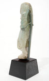 Egyptian Turquoise Faience Reis Overseer Ushabti for Userhatmes