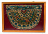 Egyptian Polychrome Painted Cartonnage Pectoral Panel