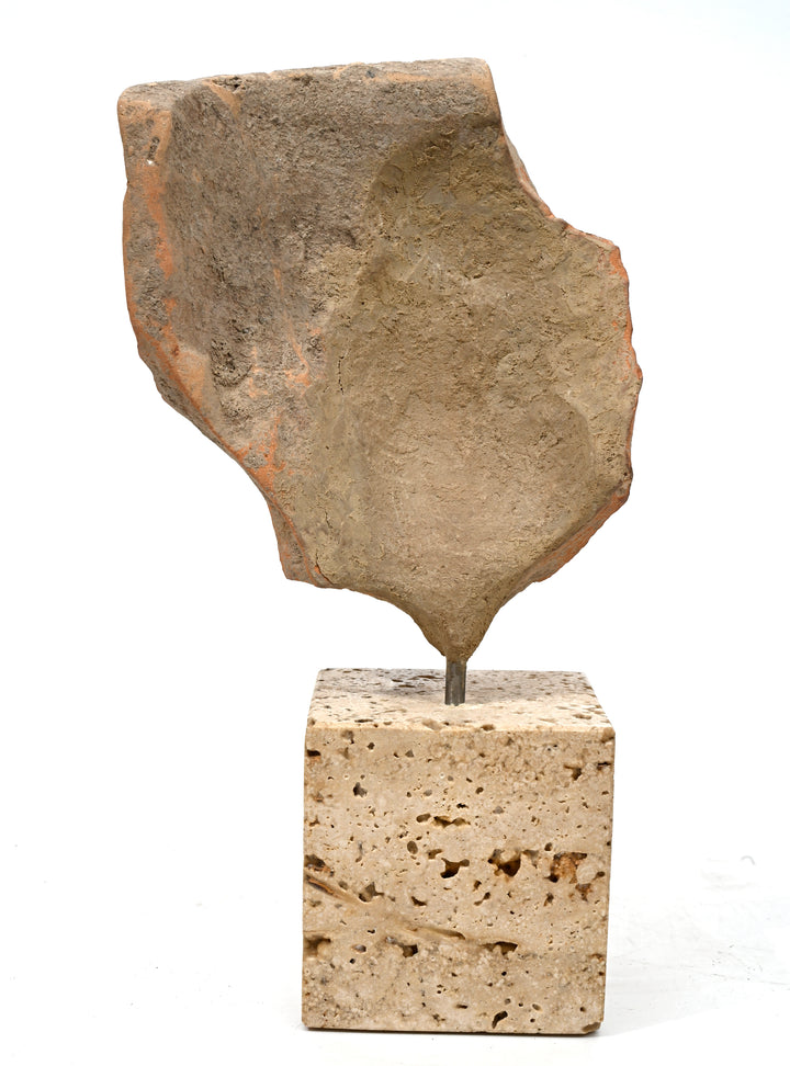 Greek Terracotta Votive Head of a Goddess
