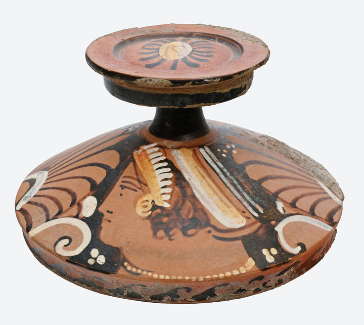 Apulian Red Figure Covered Lekanis