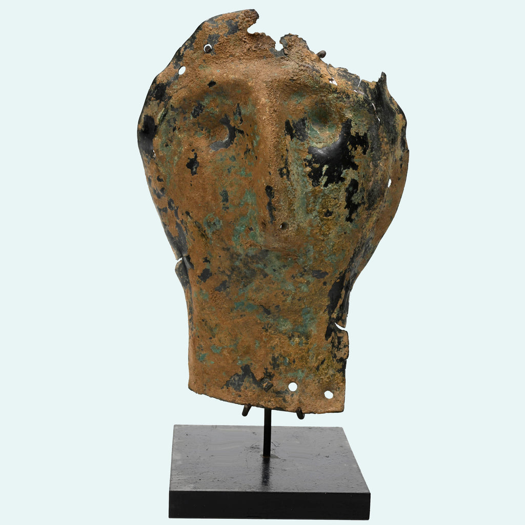 Rare Ancient Luristan Bronze Face Mask