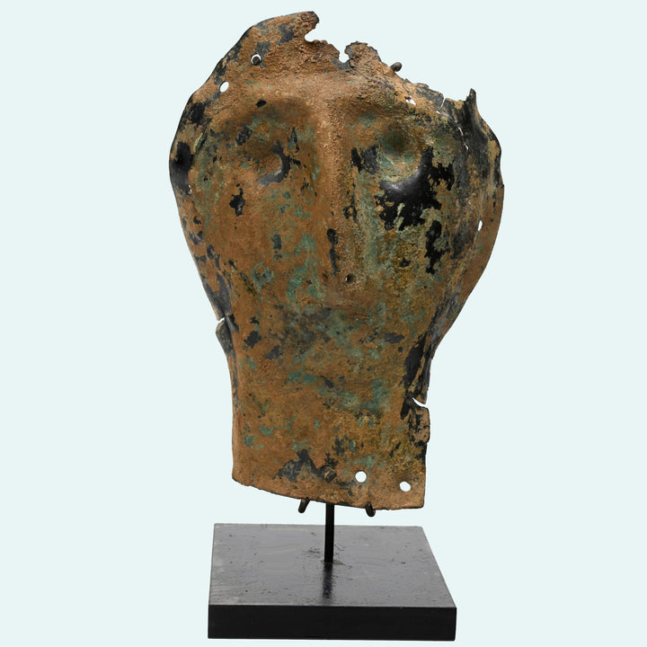 Rare Ancient Luristan Bronze Face Mask
