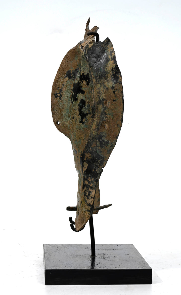 Rare Ancient Luristan Bronze Face Mask