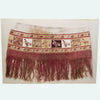 Chancay Figural Slit tapestry Textile Panel with Parrots