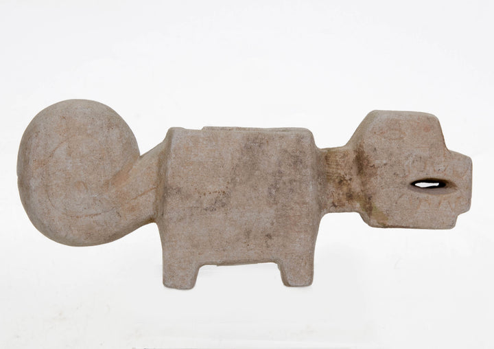 Valdivia Chorrera Limestone Jaguar Mortar