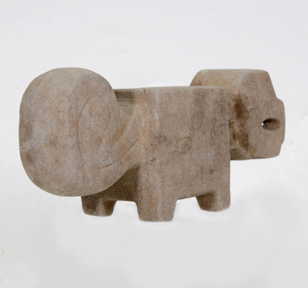 Valdivia Chorrera Limestone Jaguar Mortar