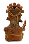 Fine Nayarit Seated Male Figure Holding a Mace