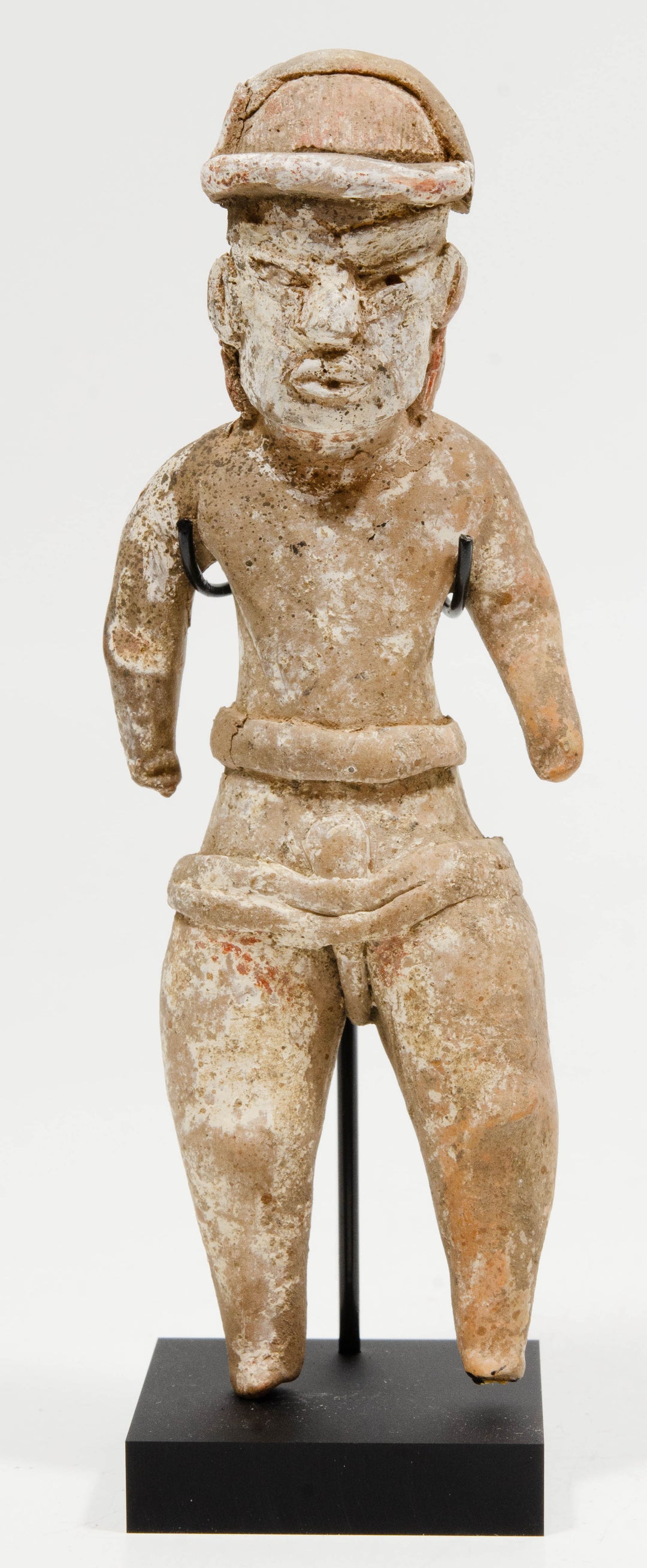 Olmec Pottery Standing Figure of a Ballplayer