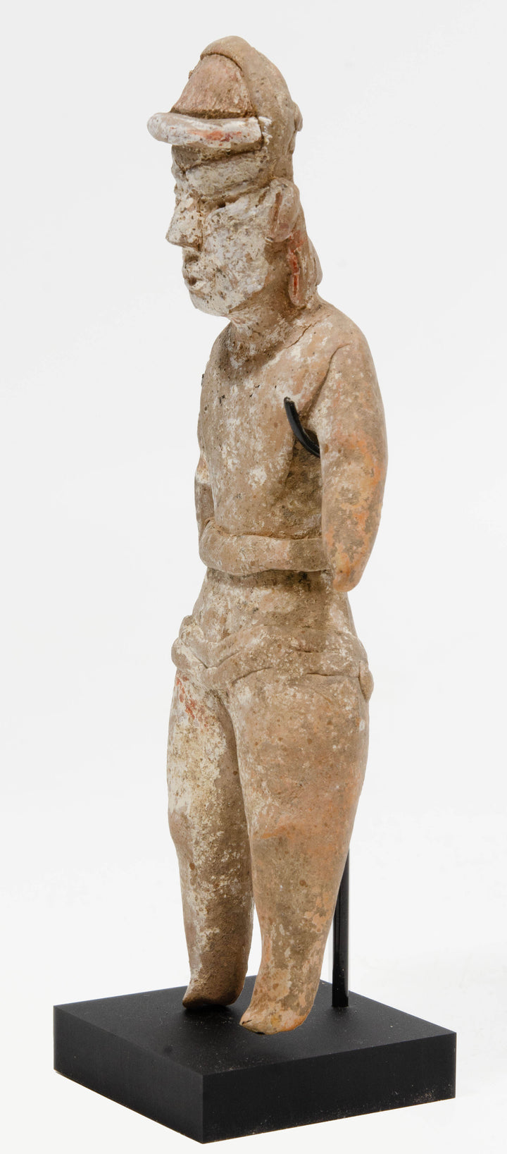 Olmec Pottery Standing Figure of a Ballplayer