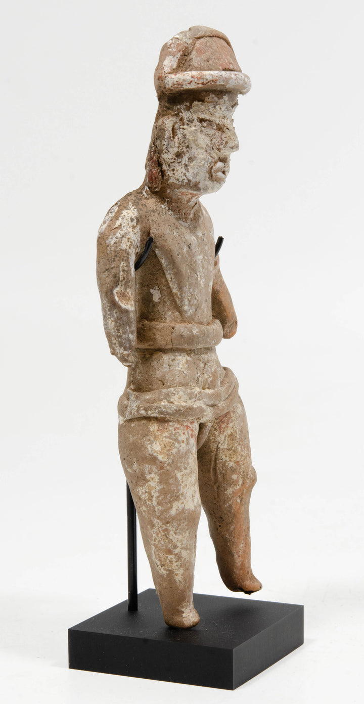 Olmec Pottery Standing Figure of a Ballplayer