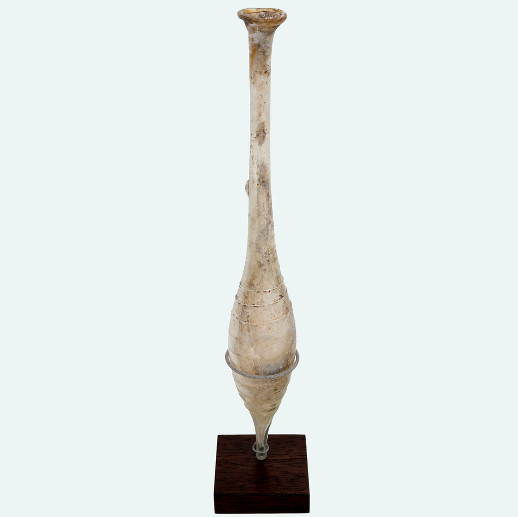 Roman Green Glass Cosmetic Unguentarium