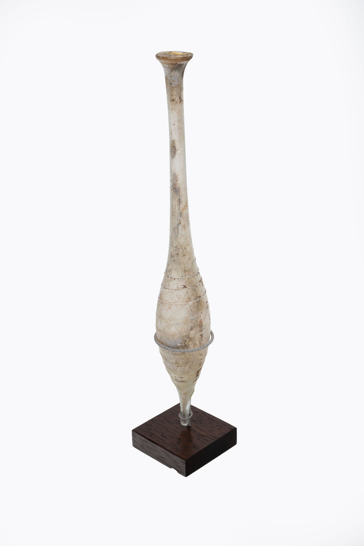Roman Green Glass Cosmetic Unguentarium