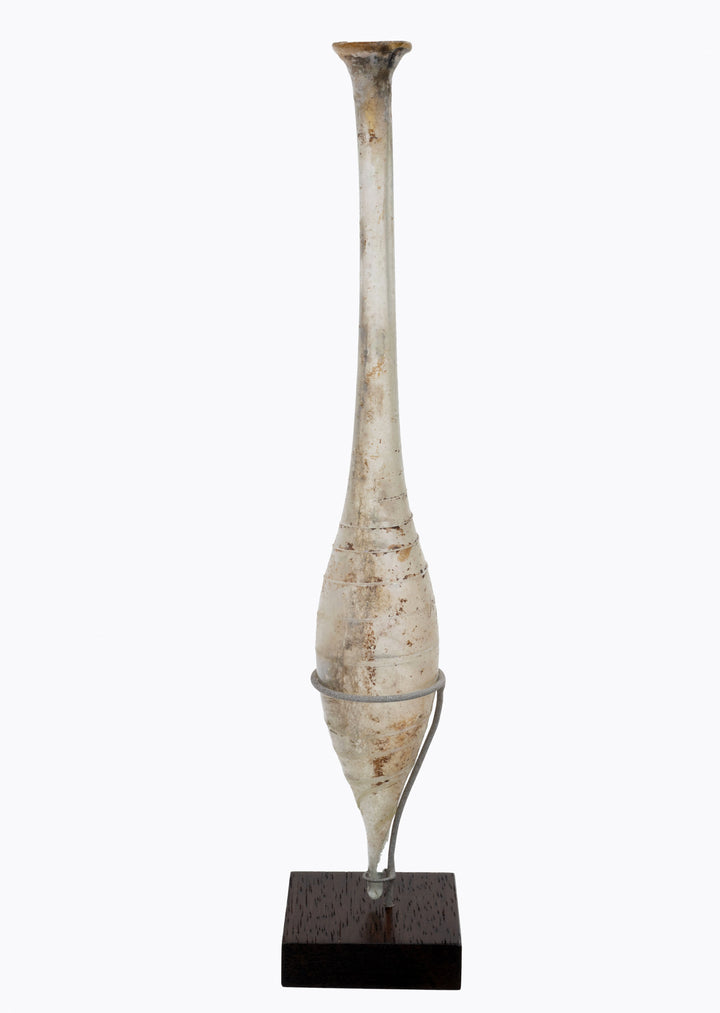 Roman Green Glass Cosmetic Unguentarium