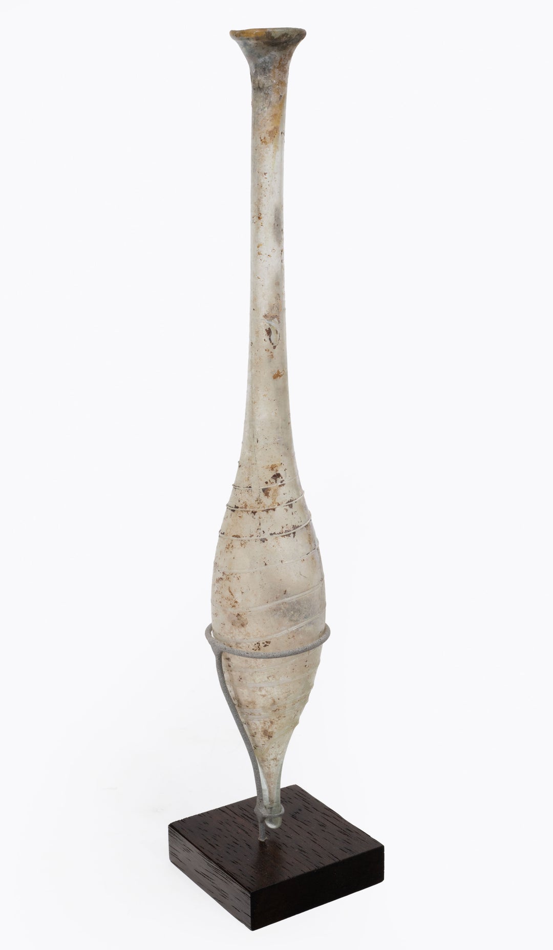 Roman Green Glass Cosmetic Unguentarium