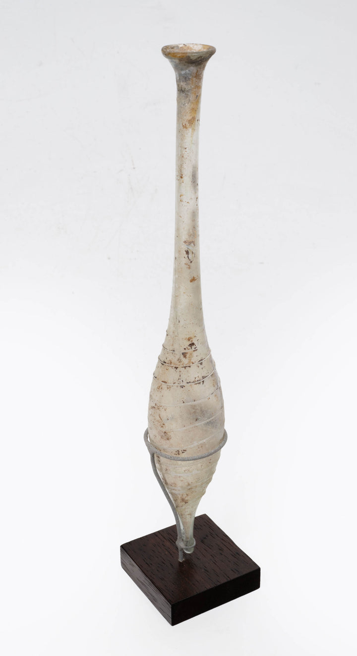 Roman Green Glass Cosmetic Unguentarium