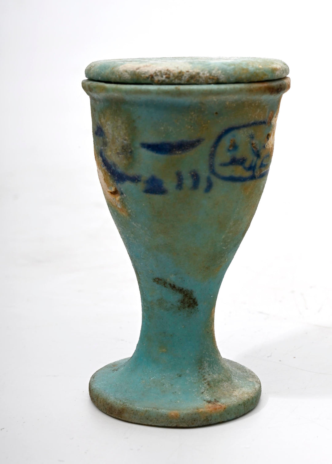 Egyptian Faience Offering Cup for King Ptolemy I Soter