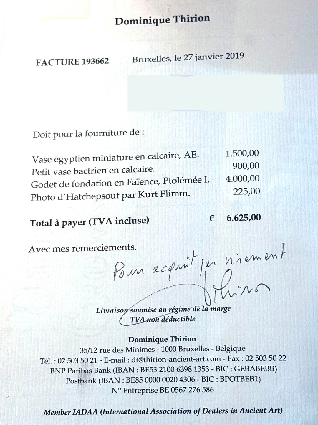 Egyptian Faience Offering Cup for King Ptolemy I Soter