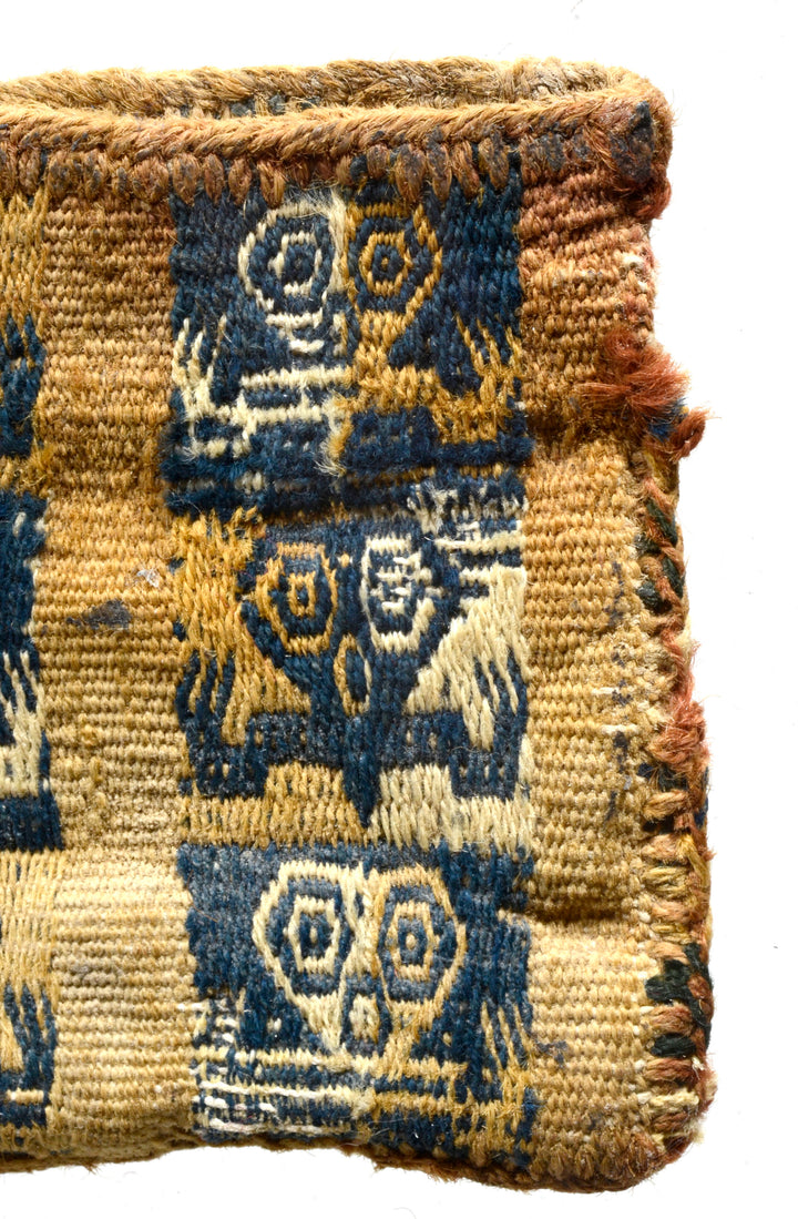 Nazca Woven Textile Small Coca Pouch