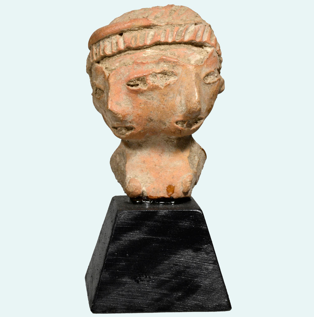 Tlatilco Pottery Two Face “Pretty Lady” Bust