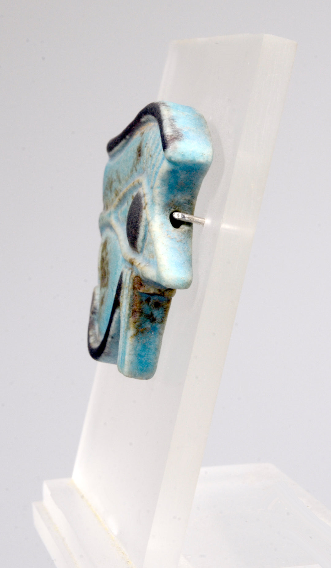 Ancient Egyptian Faience Udjat Eye Amulet