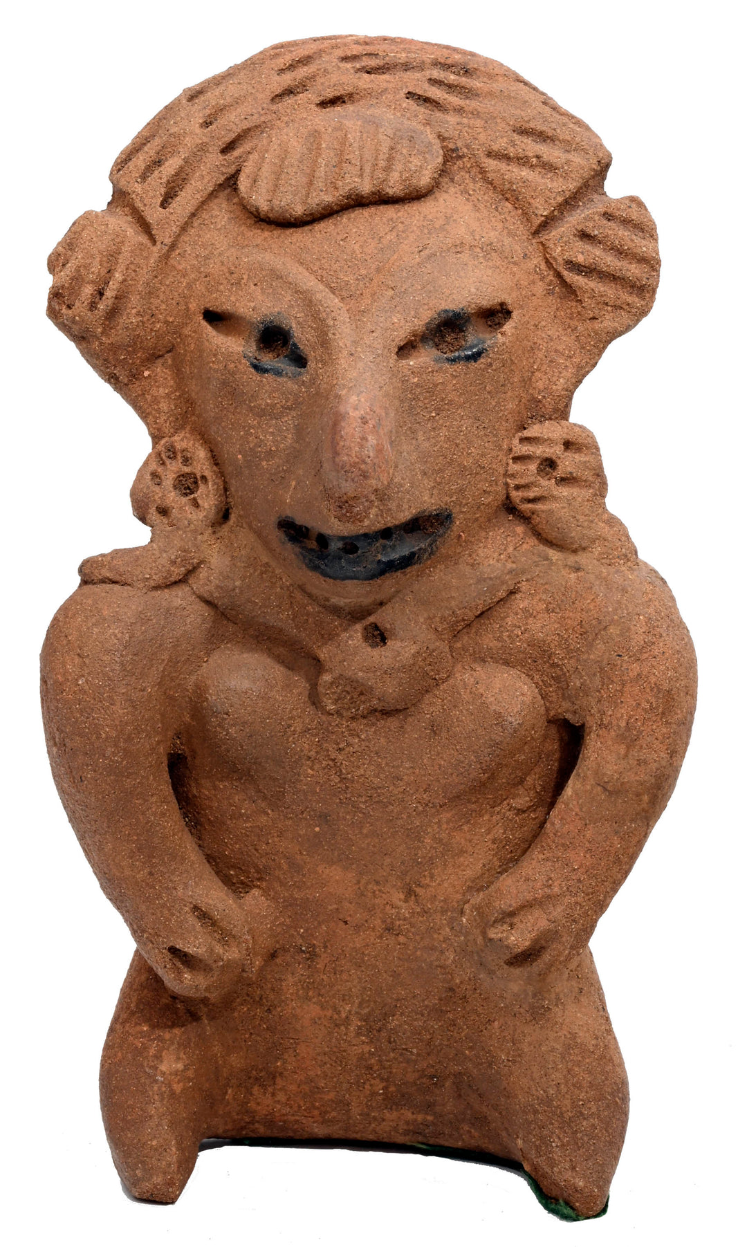 Veracruz Pottery Seated Female Figure