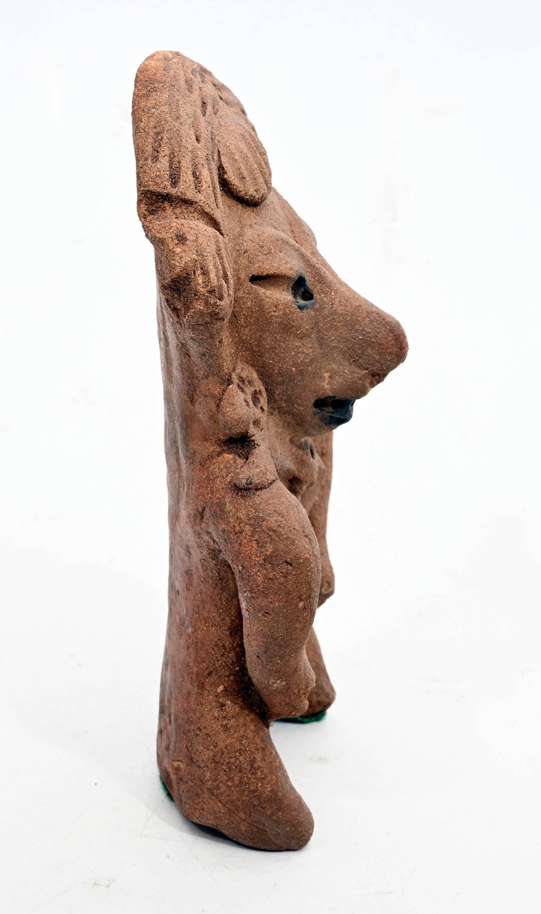 Veracruz Pottery Seated Female Figure