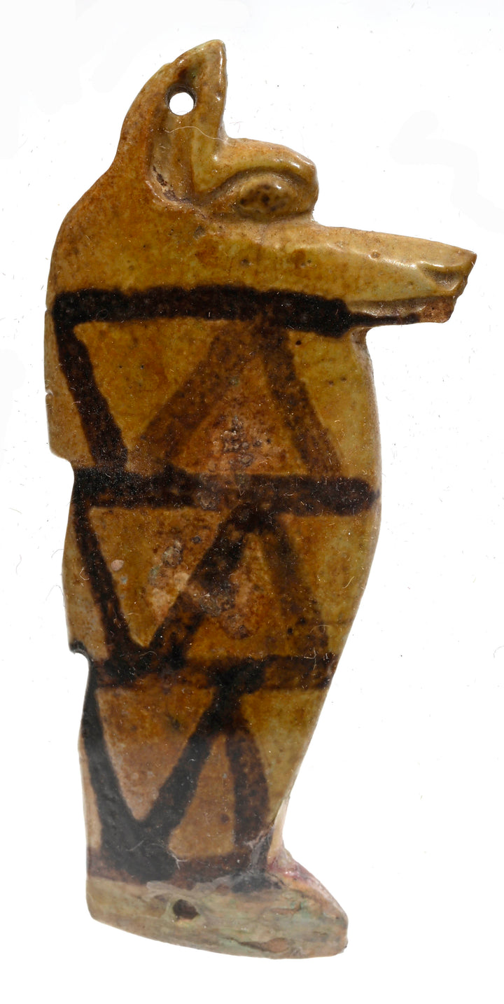 Egyptian Faience Amulets of the  Four Sons of Horus