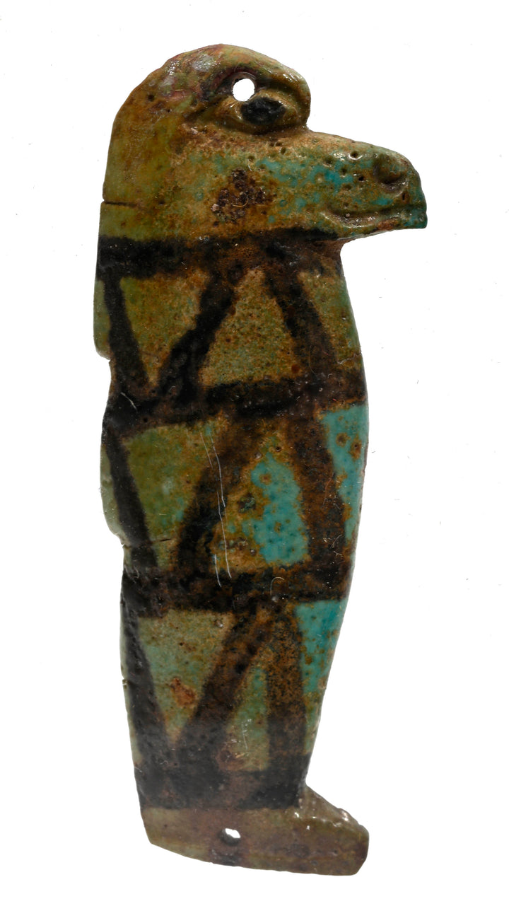 Egyptian Faience Amulets of the  Four Sons of Horus