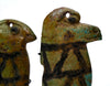 Egyptian Faience Amulets of the  Four Sons of Horus