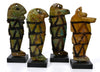 Egyptian Faience Amulets of the  Four Sons of Horus