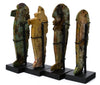 Egyptian Faience Amulets of the  Four Sons of Horus