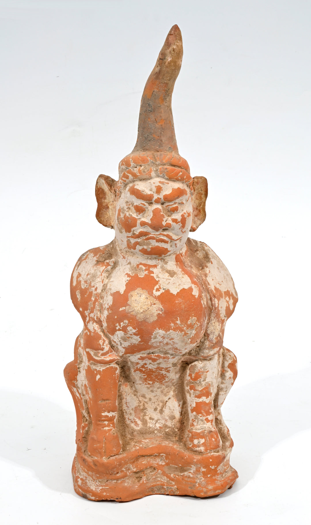 Chinese Tang dynasty terracotta tomb guardian Lokapala