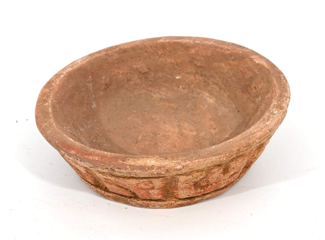 Pre-Columbian Mayan Pottery Offering Bowl with Hieroglyphic Inscription