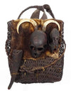 Konyak Naga Headhunters Trophy Basket