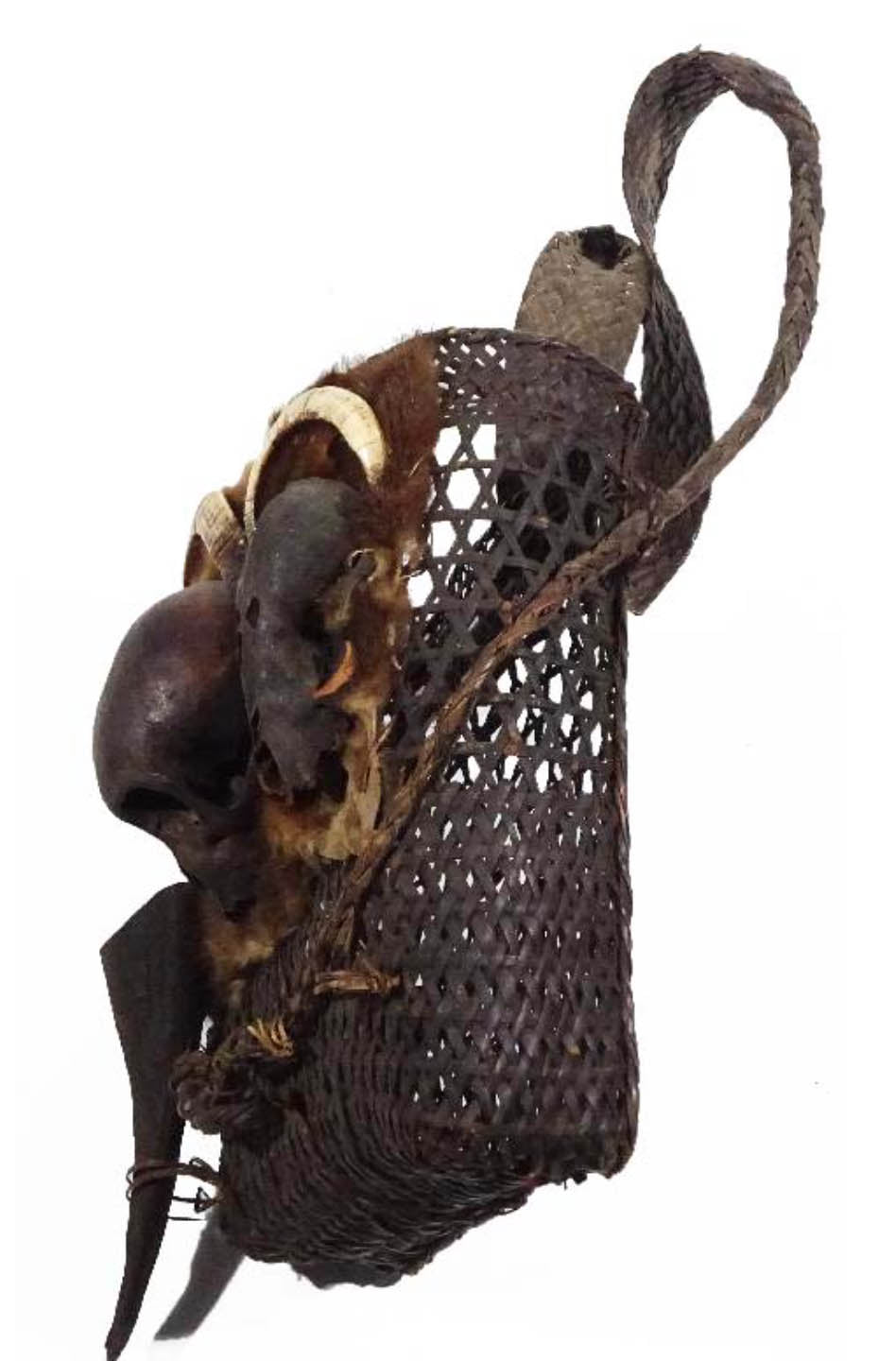Konyak Naga Headhunters Trophy Basket