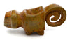 Chorrera Green Stone Feline Mortar