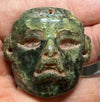 Olmec Jade Stone Pendant Mask