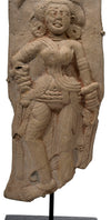 Shunga Terracotta Relief Plaque of a Goddess