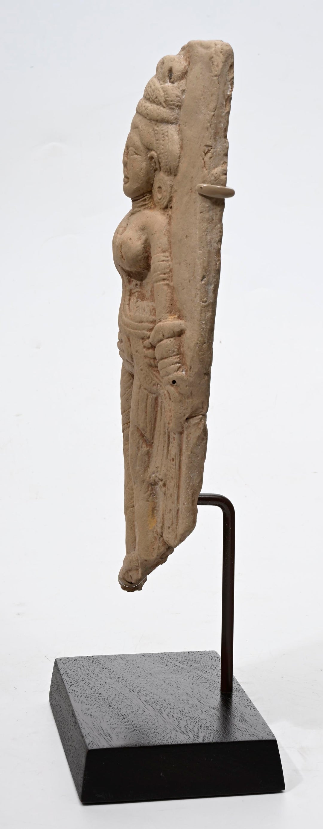 Shunga Terracotta Relief Plaque of a Goddess