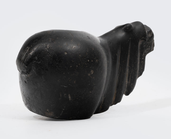 Inca Black Stone Canopa (Conopa) in the Form of an Alpaca