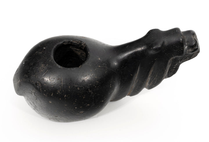 Inca Black Stone Canopa (Conopa) in the Form of an Alpaca