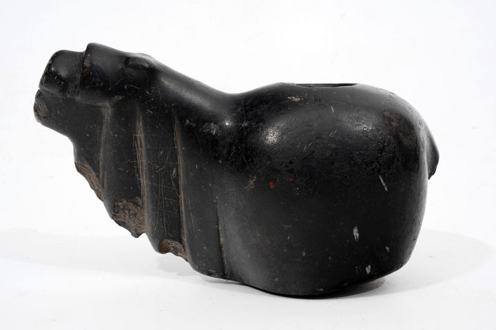 Inca Black Stone Canopa (Conopa) in the Form of an Alpaca