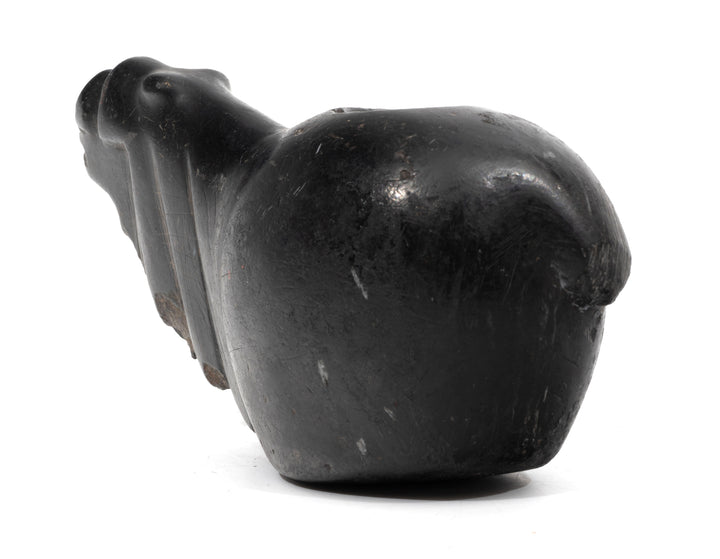Inca Black Stone Canopa (Conopa) in the Form of an Alpaca
