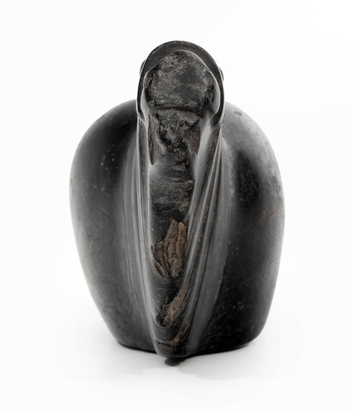 Inca Black Stone Canopa (Conopa) in the Form of an Alpaca