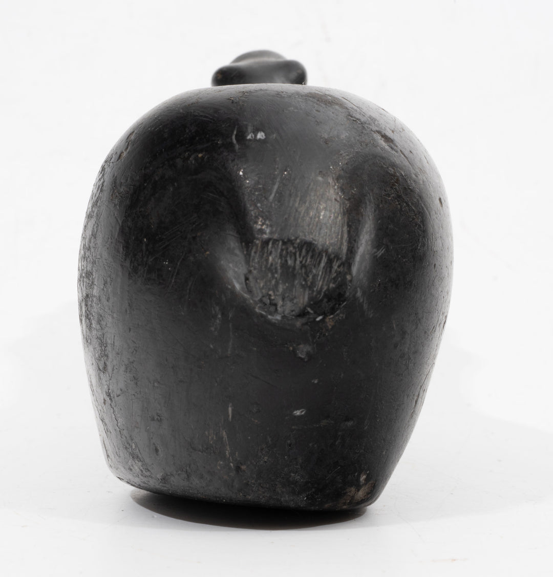 Inca Black Stone Canopa (Conopa) in the Form of an Alpaca