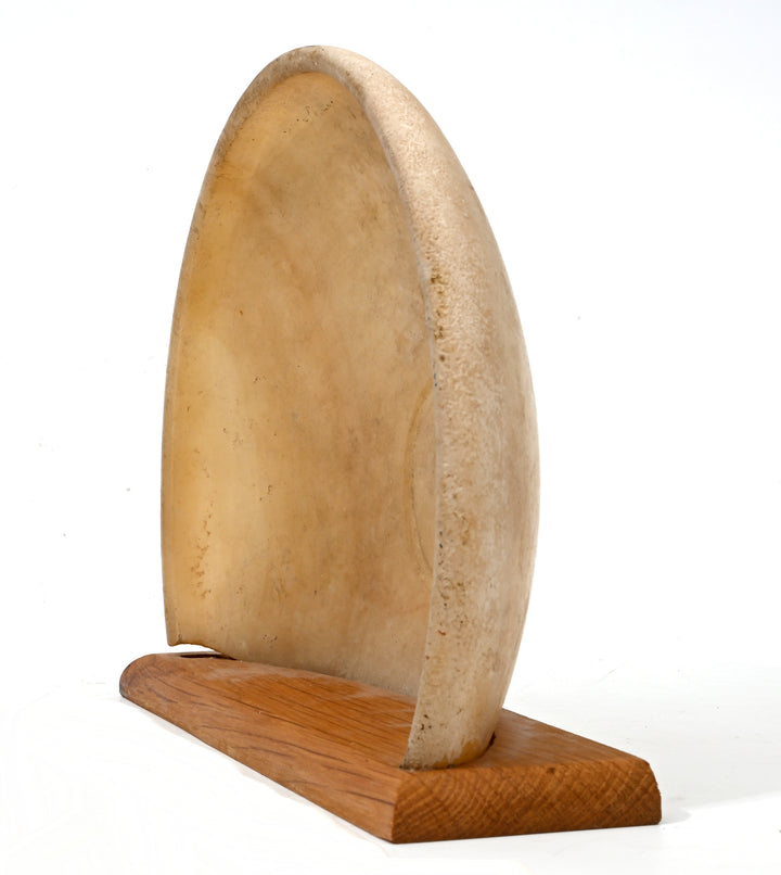 Egyptian Alabaster Fragmented Offering Bowl