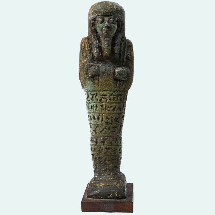 Egyptian Faience Ushabti for Nebta